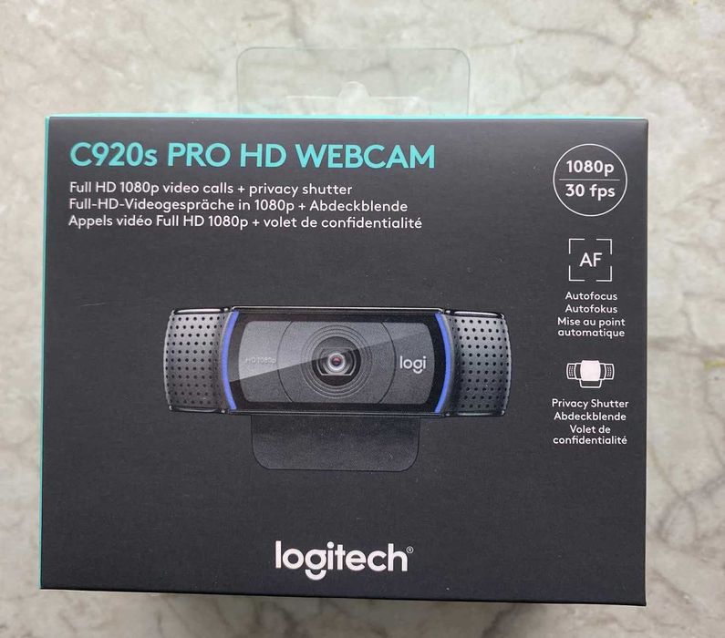 Logitech Kamera internetowa C920S Pro HD nowa