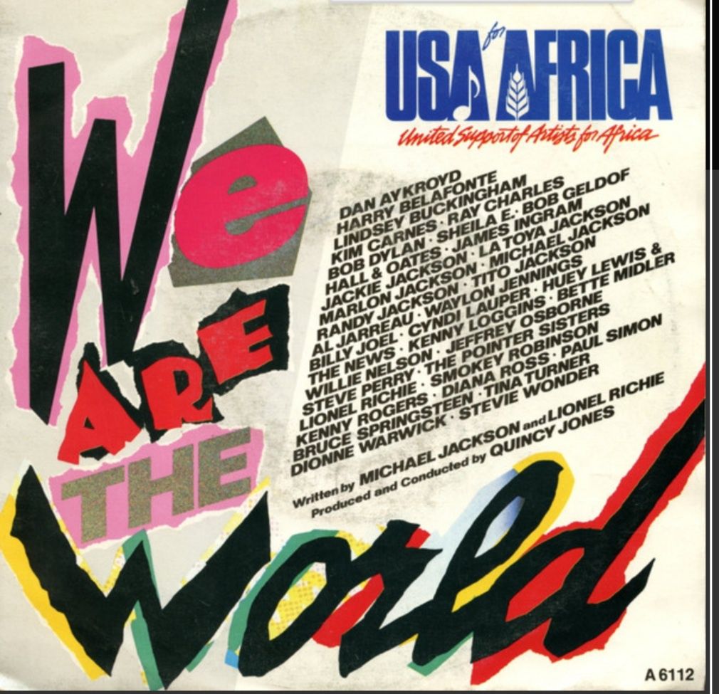 Vinil USA For África  We are the World (1984)