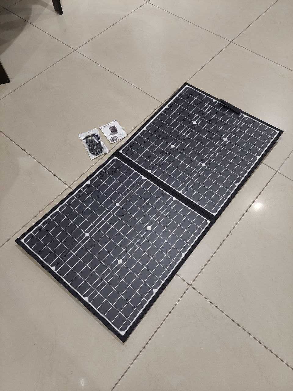 Сонячна панель FlashFish 100W, 18V (SP18V100W) чорна