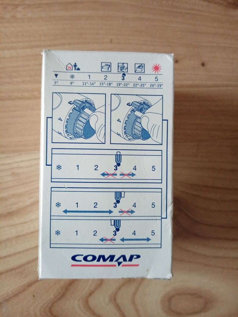 Głowica termostatyczna Sar Comap