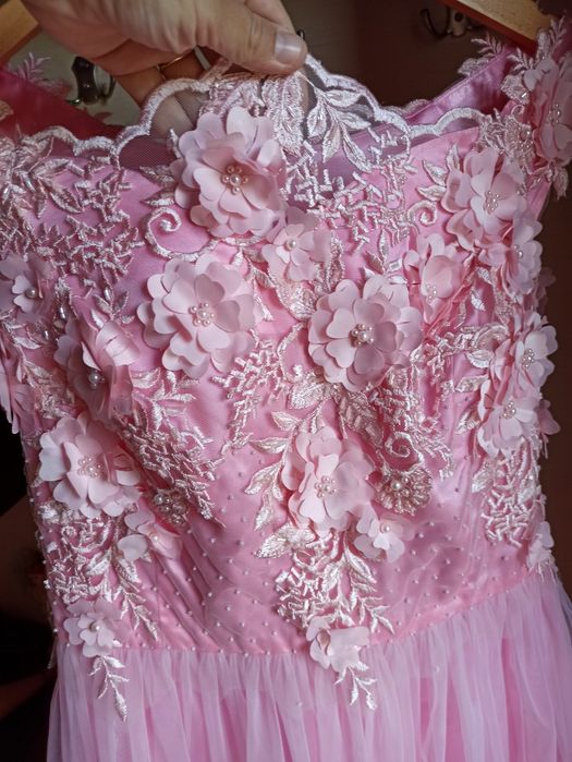 Сукня на дівчину вишукана розкішна платье нарядное нежное с фатином