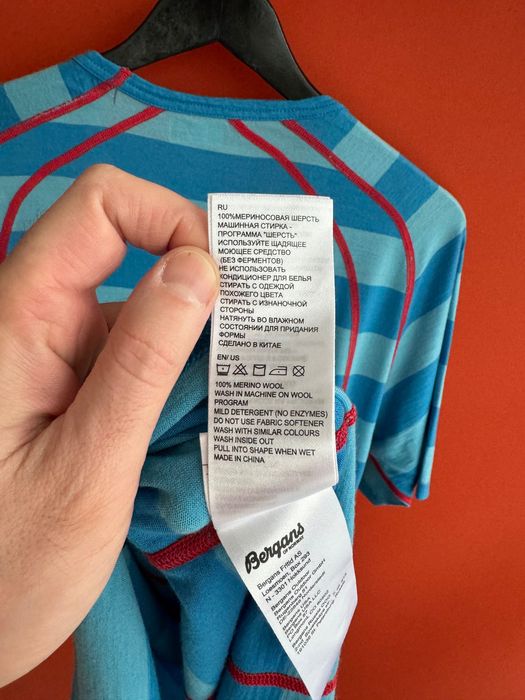 Bergans Merino Оригінал чоловіча термо футболка меринос розмір L