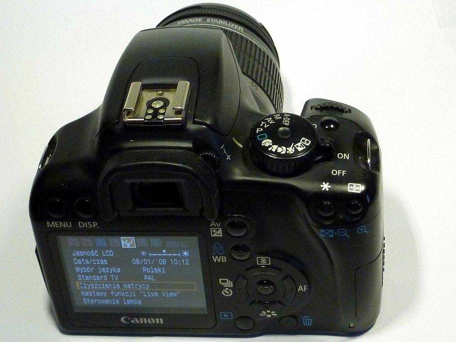 Canon 1000D + obiektyw 18-55mm IS