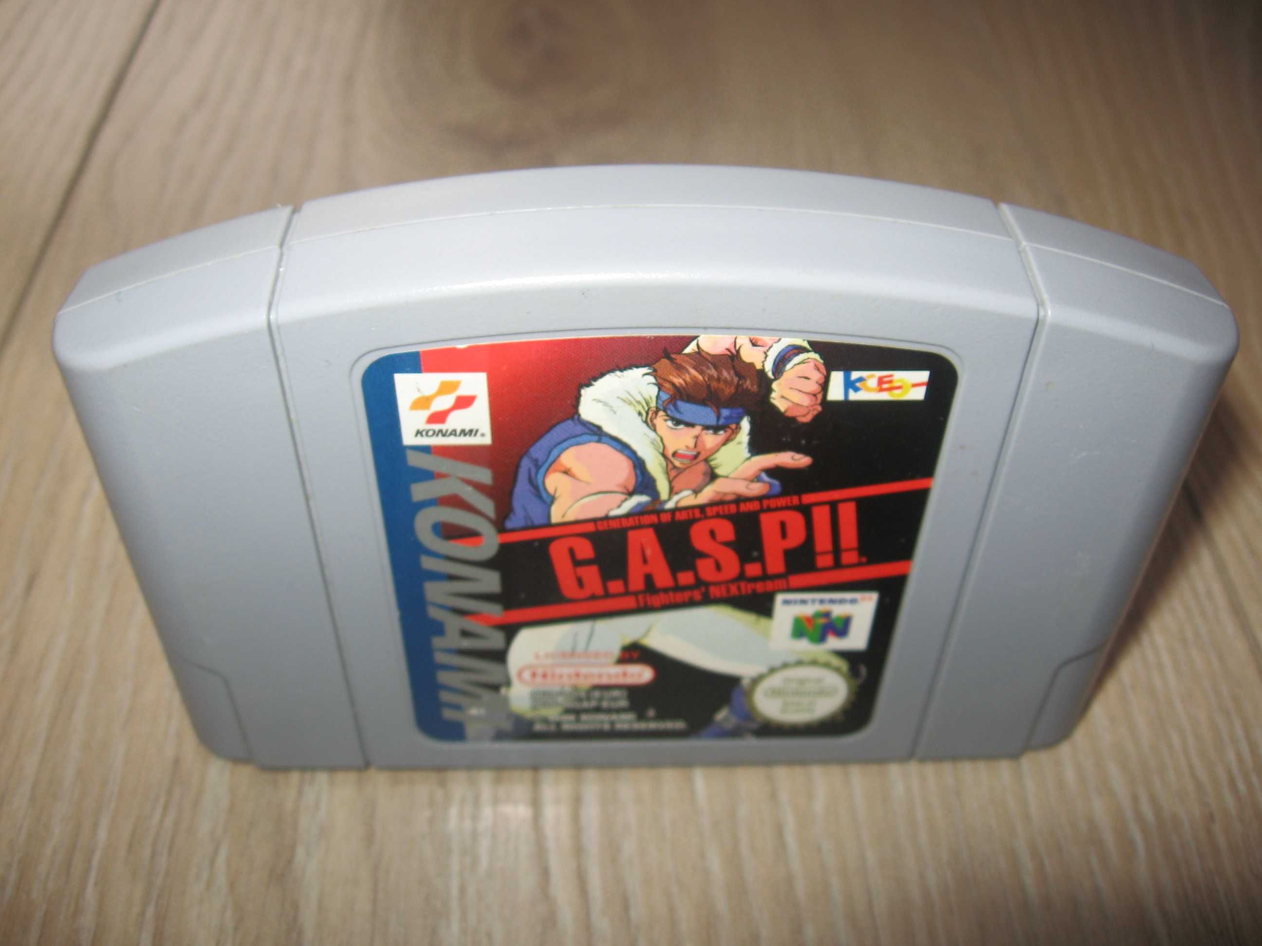 G.A.S.P !! - PAL - nintendo 64 - polecam!