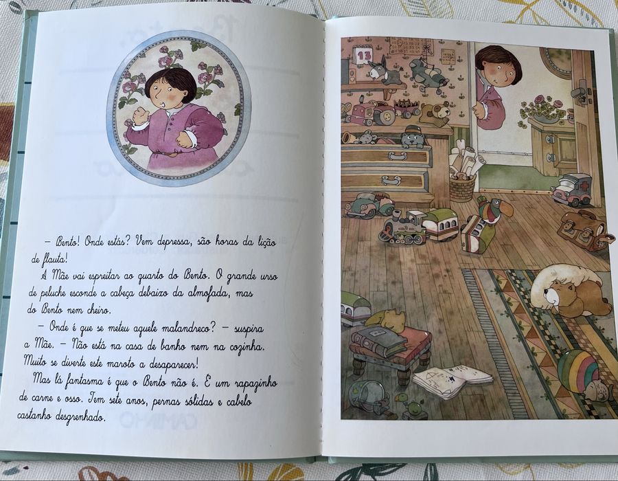 Livro Bento Cabeça de Vento