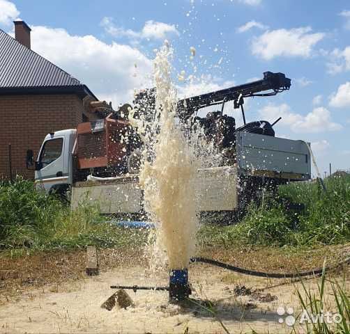 Бурение скважин на воду Установка монтаж оборудования благоустройство