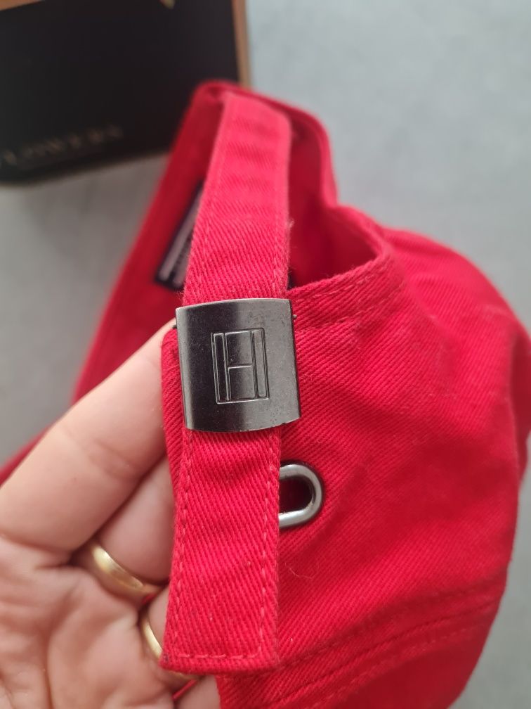 Czapka z Daszkiem Tommy Hilfiger Czerwona