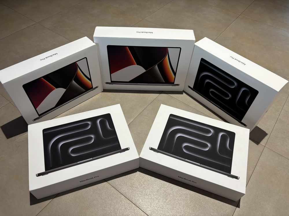Caixas Macbook Pro
