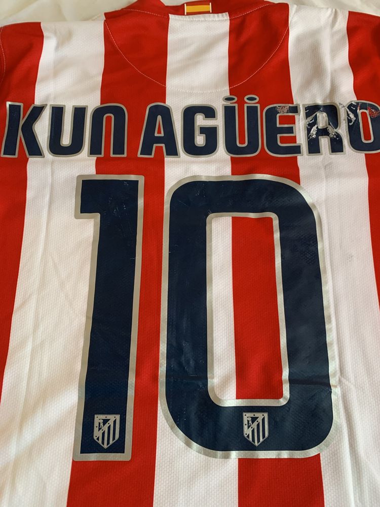 Kun Aguero - Camisola oficial Atl Madrid