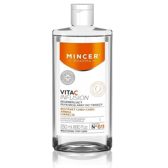 Płyn Micelarny Mincer Pharma Vita C Infusion 250ml - Regenerujący (P1)