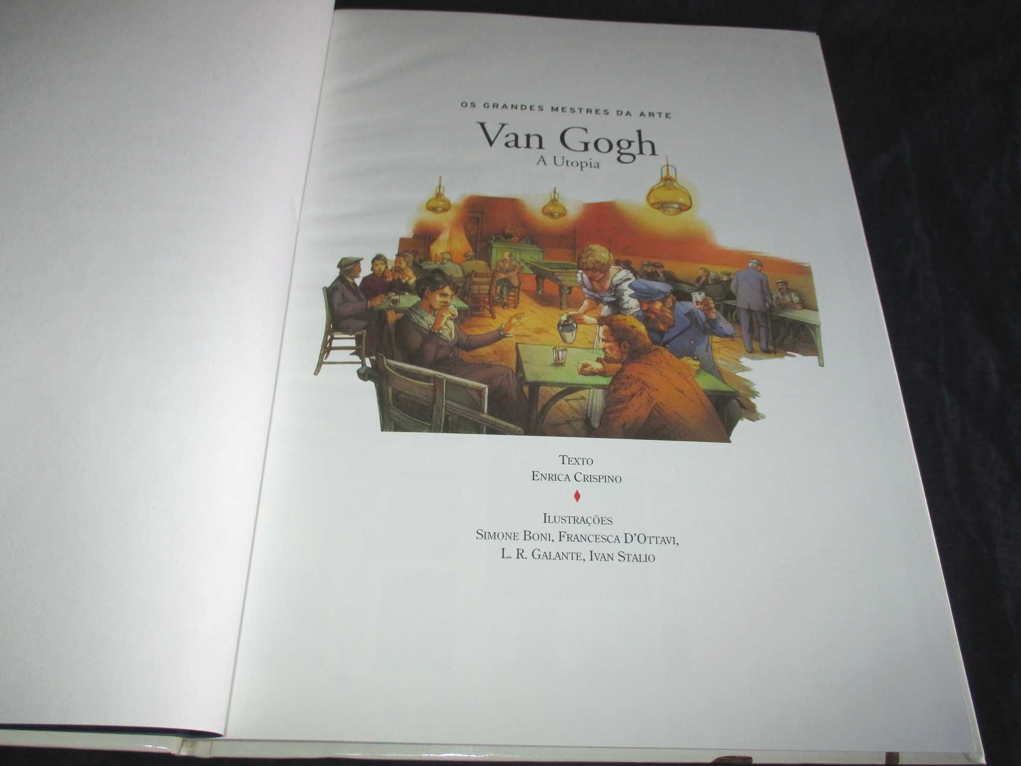 Livro Van Gogh A Utopia Grande Mestres da Arte