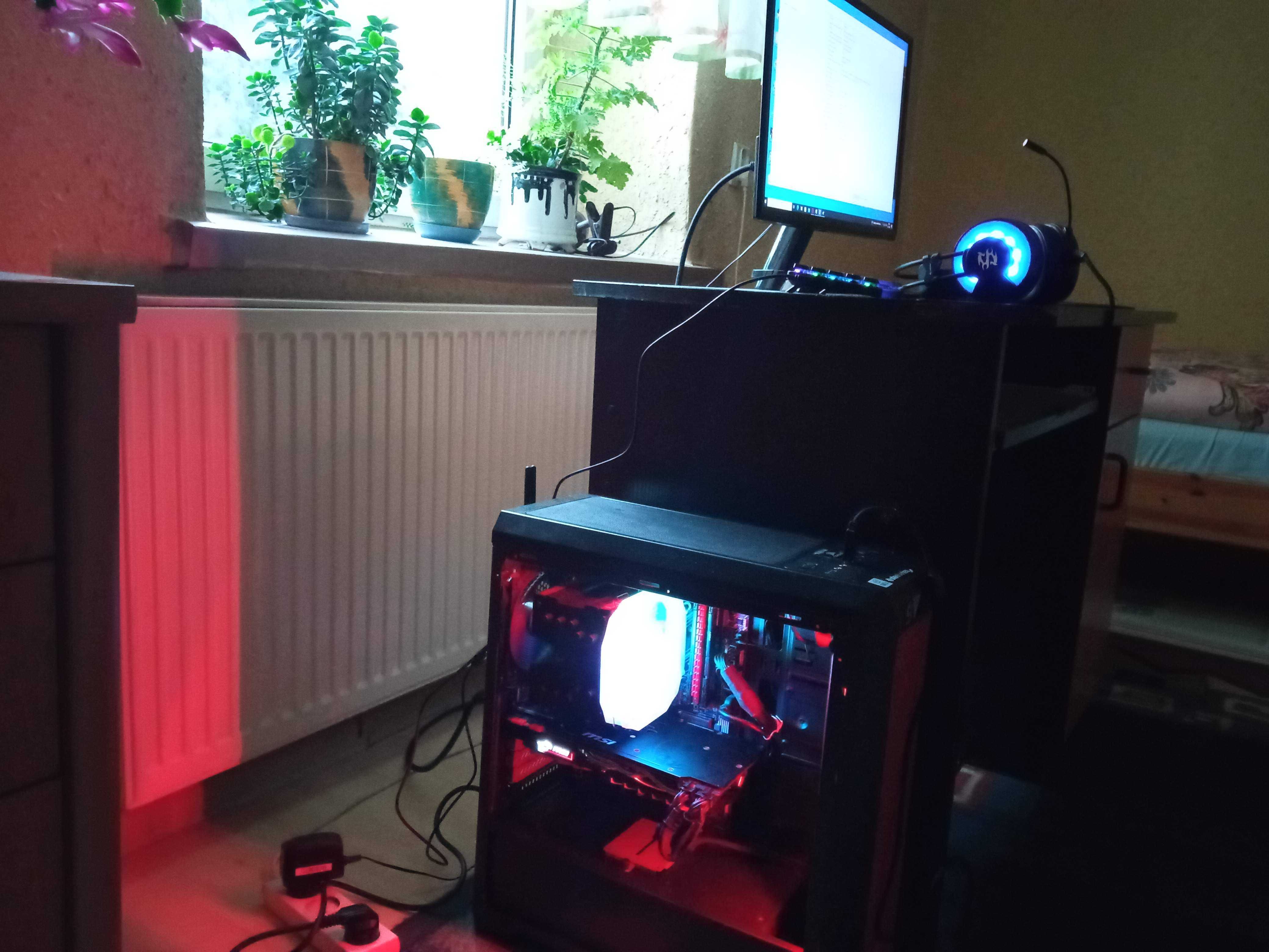 PC kompletny i5 10400#monitor#Corsair750# Gaming
