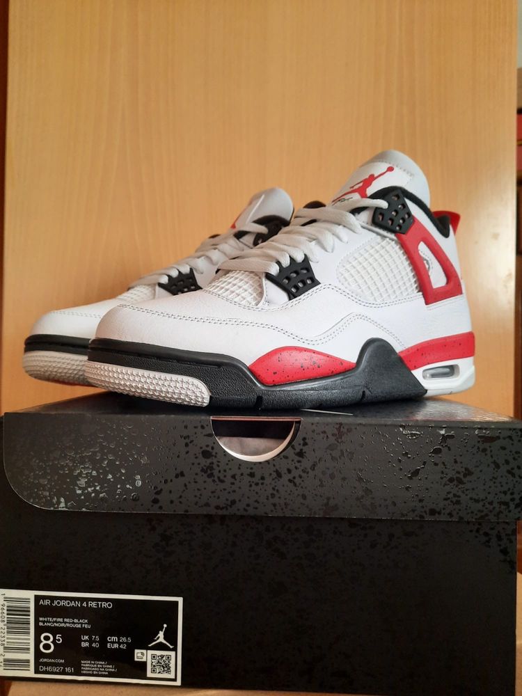 Nike Air Jordan 4 Infrared-Tamanho 42