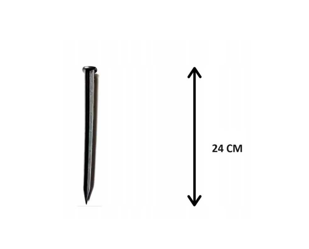 Obrzeże ogrodowe tworzywo sztuczne plastikowe 5000 cm x 4 cm czarny