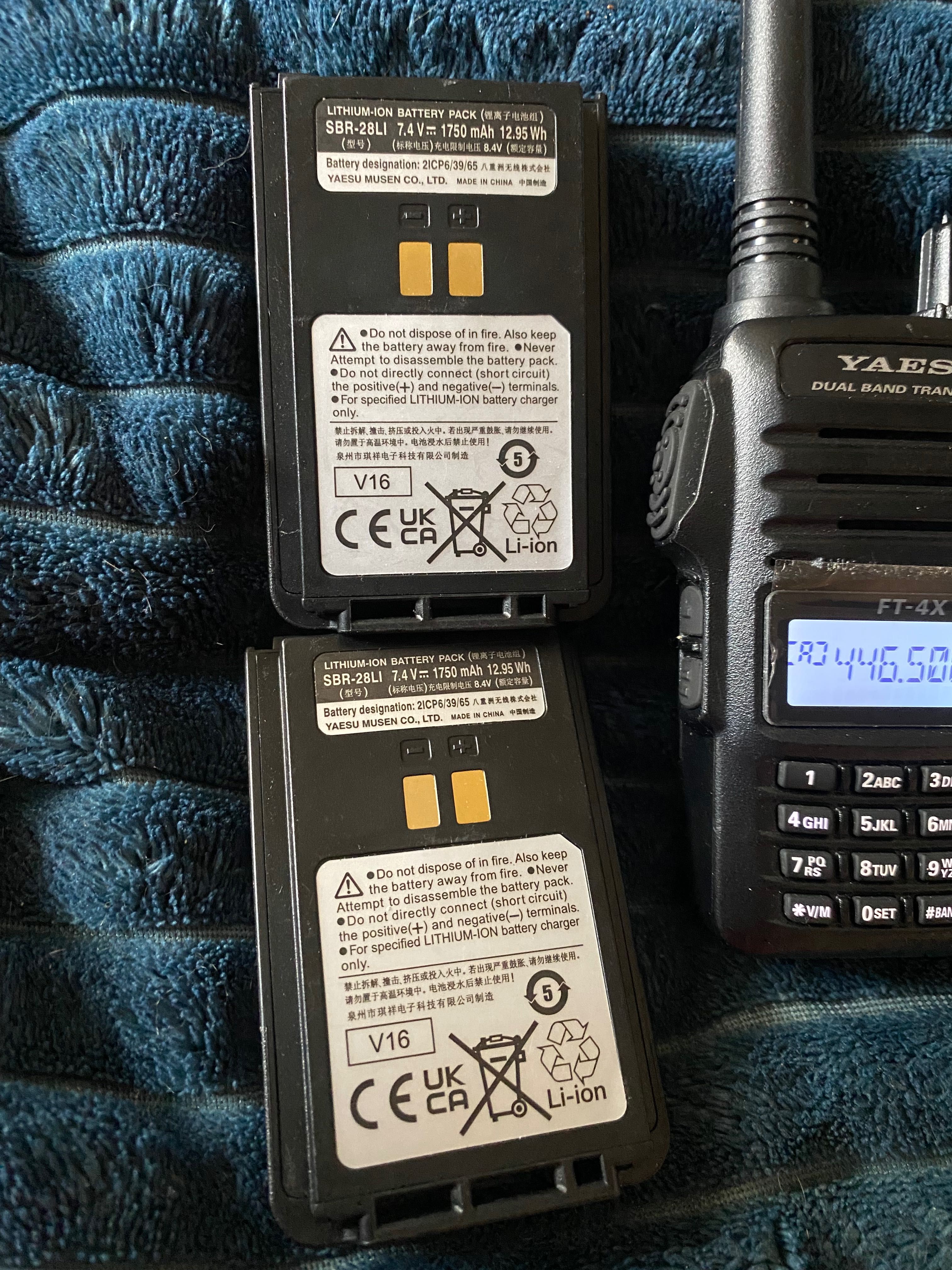 Рація Yaesu ft 4x нові з Європи