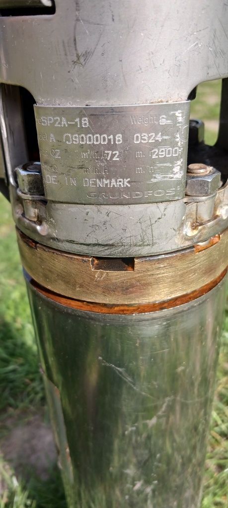 pompa głębinowa grundfos 100l /min INOX