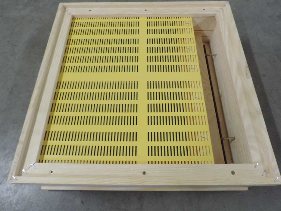 Poławiacz pyłku dennicowy uniwersalny, drewniany