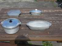 aluminiowe  brytfanki