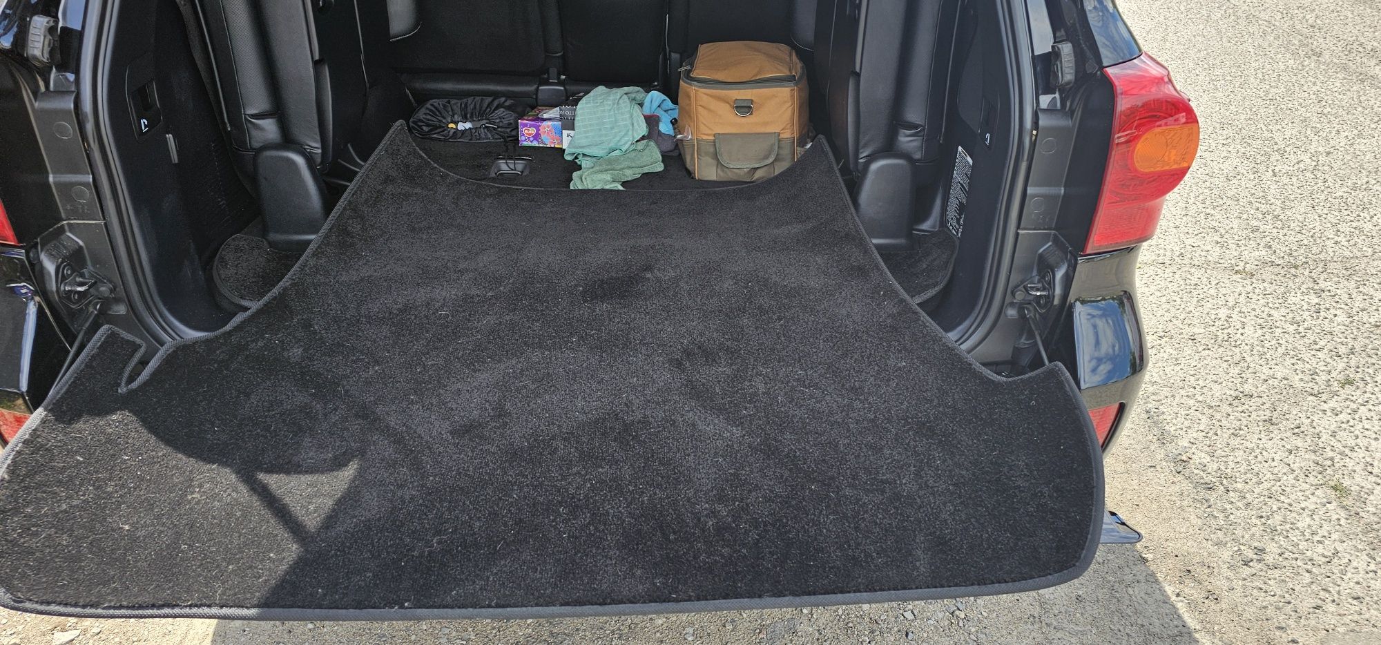 коврик багажника TOYOTA LAND CRUISER 200 2013