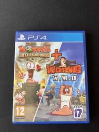 (Sprzedane)Gra Worms Battlegrounds + Worms W.M.D na konsole ps4