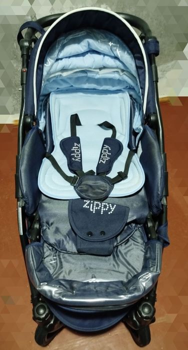 Коляска універсальна 2 в 1 TUTIS Zippy Silver Plus