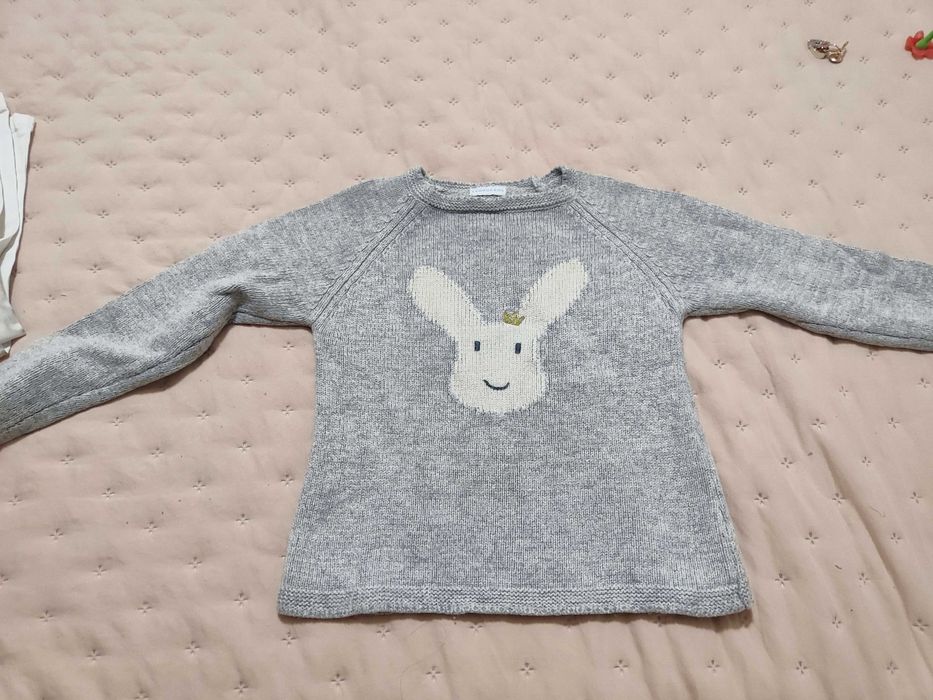 Camisola lã Lanidor menina 5 anos