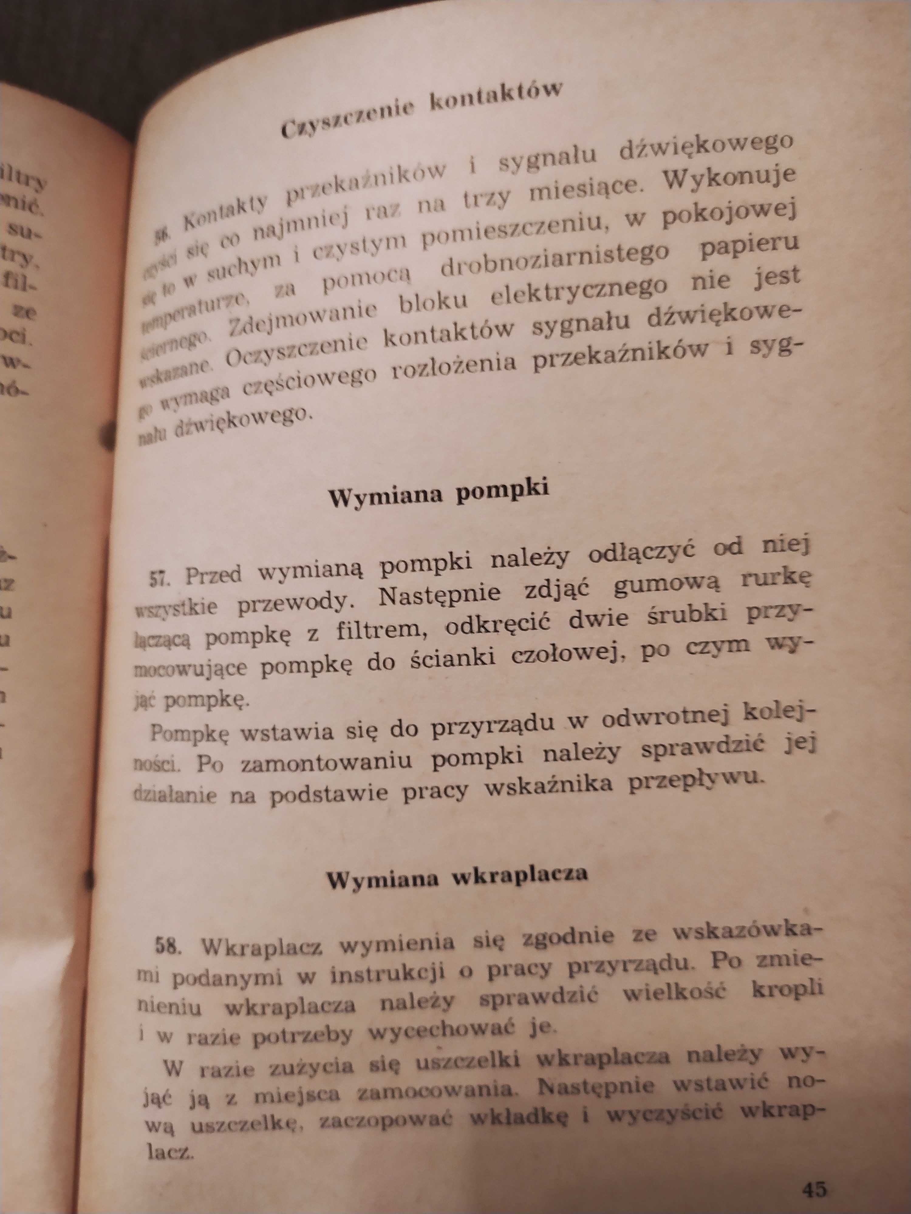 Instrukcja Wojsk Chemicznych Automatyczny Sygnalizator Skażeń GSP-1