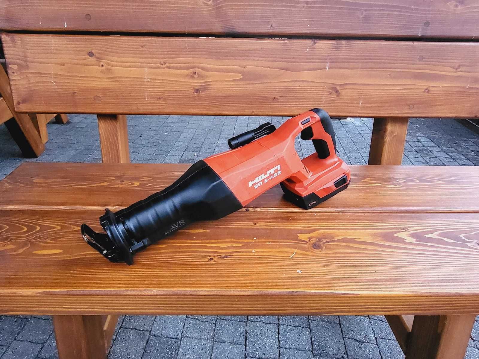 Piła Szablasta Hilti SR 6-A22 Lisi Ogon Lisica Aku. 4.0Ah Jak Nowa!