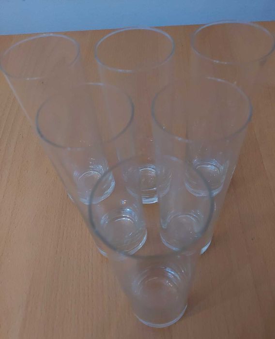 Szklanka szklanki gładkie 300ml kpl 6 szt