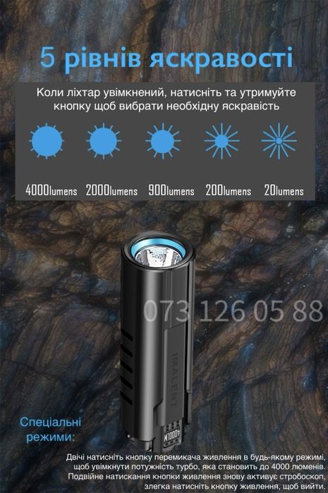 (Новий) Фонарик Imalent LD70