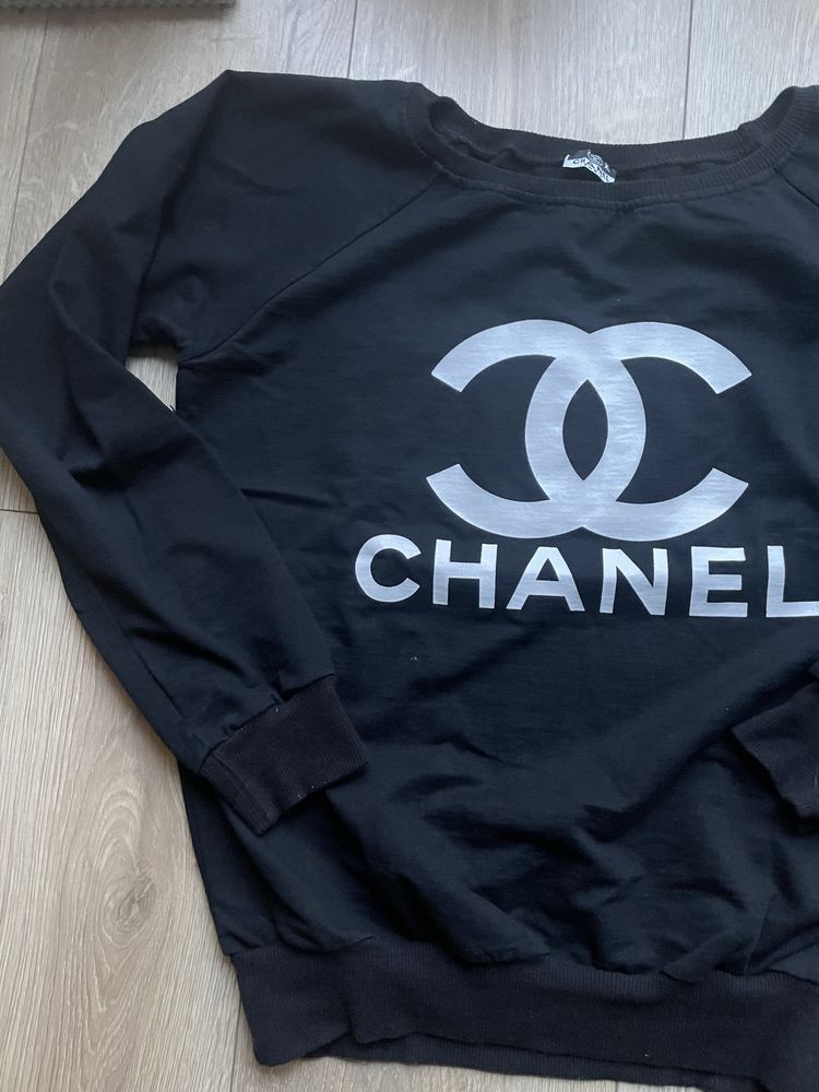 Bluza a’la Chanel rozm M stan idealny bawelna okazja !!