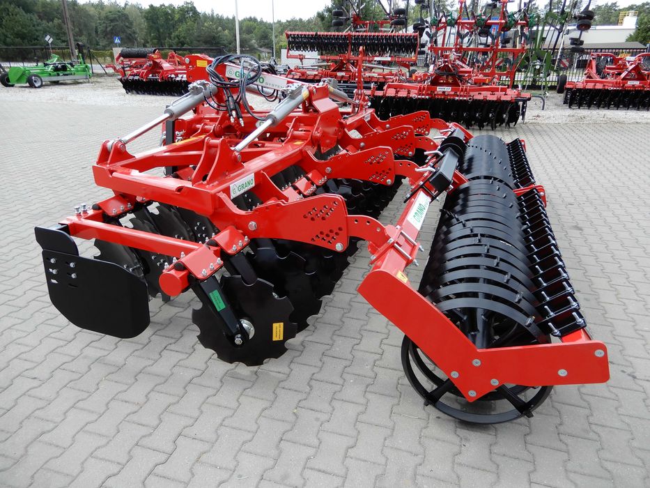 Brona talerzowa hydraulicznie składana GRANO SYSTEM SHS 4,0 m