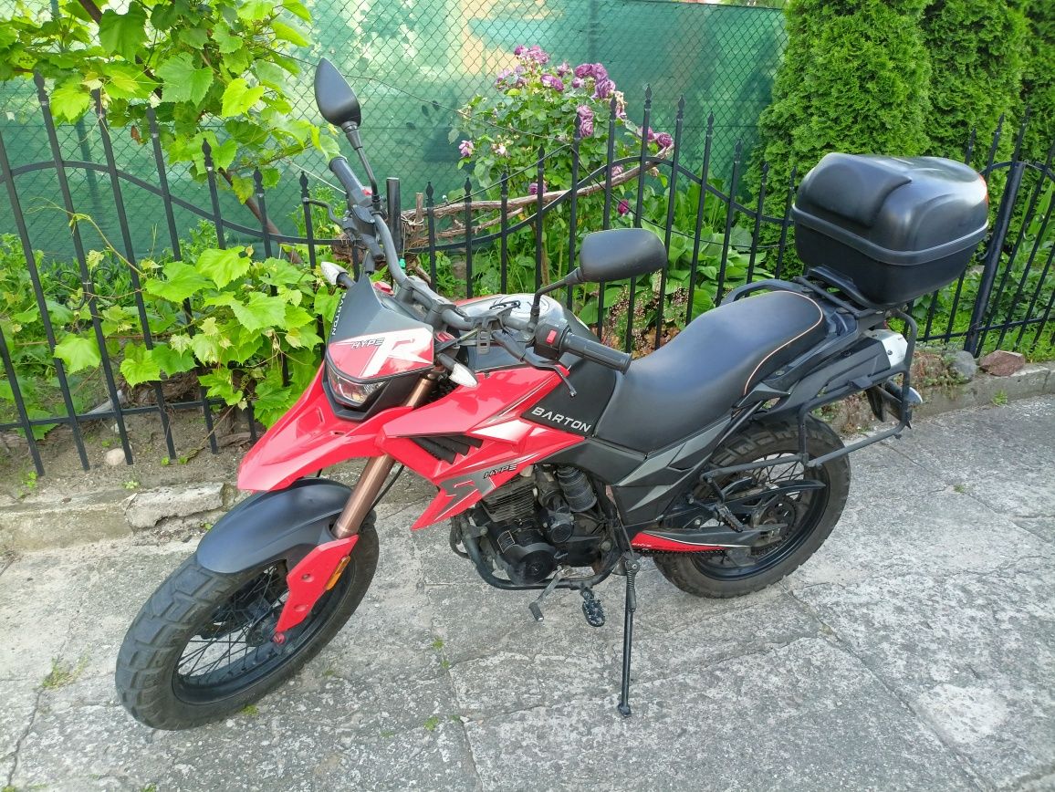 Barton hyper, duże 125 na kat. B, Zipp vz 5, benyco Tekken. 2018 rok