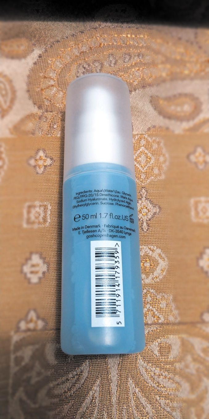 Gosh prime'n set spray baza i utrwalacz kwas hialuronowy NOWY