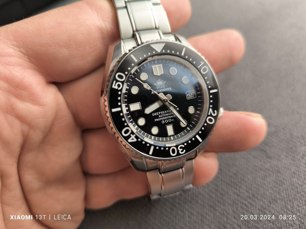 Diver Addiesdive MM 300, homage Seiko Marinemaster MM 300