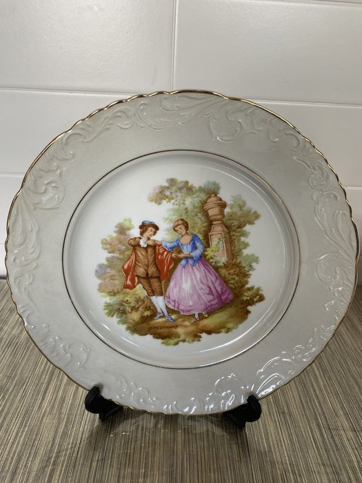 Prato de porcelana portugal