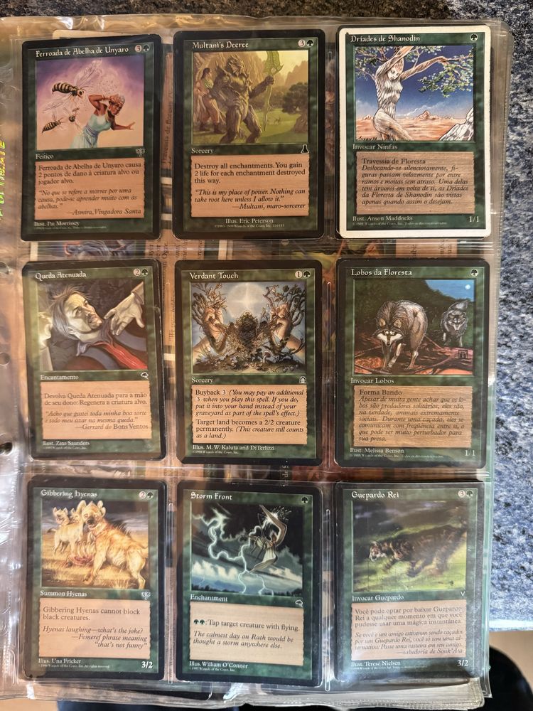 Cartas magic sempre usadas em peliculas