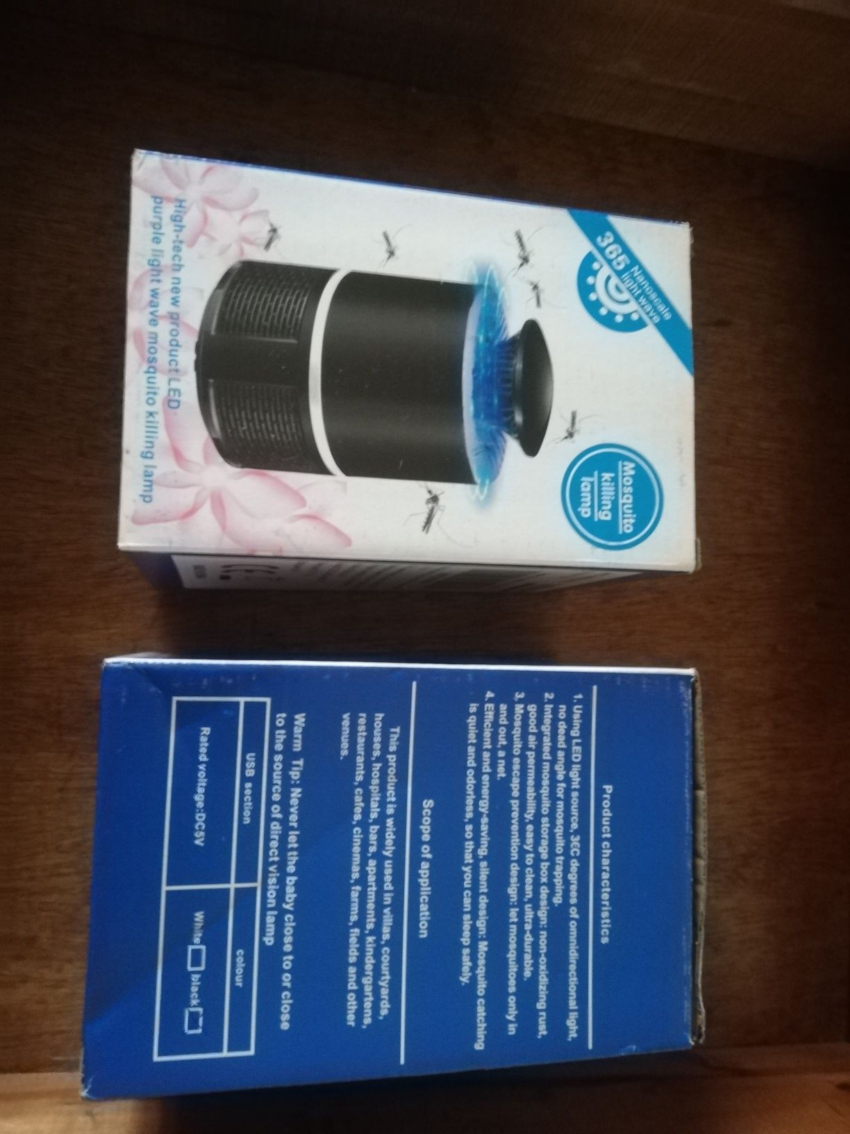 Dois Mata mosquitos usb