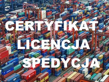 Certyfikat Kompetencji Zawodowych Dla Spedycji ,Licencja pośrednictwo