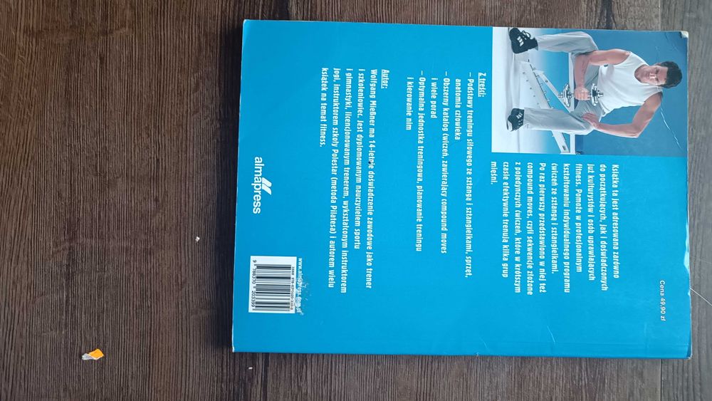 Książka Sztanga ,hantle i sztangielki