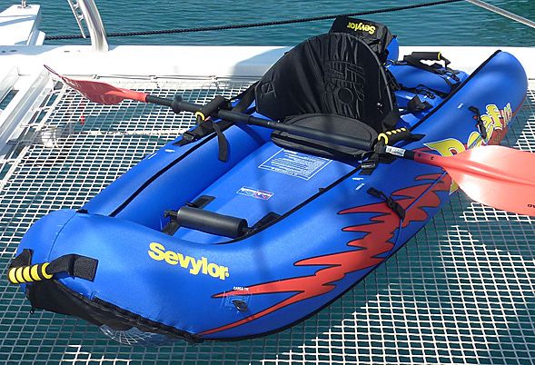 Kayak Canoa insuflável SEVYLOR REEF 105