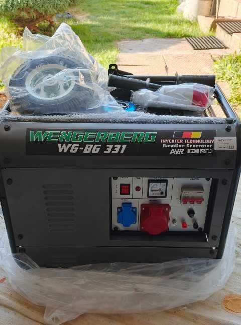 Agregat prądotwórczy 6,7 kW AVR, benzyna – NOWY, 1F/3F