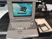Stary laptop Toshiba t2130cs retro win 95
