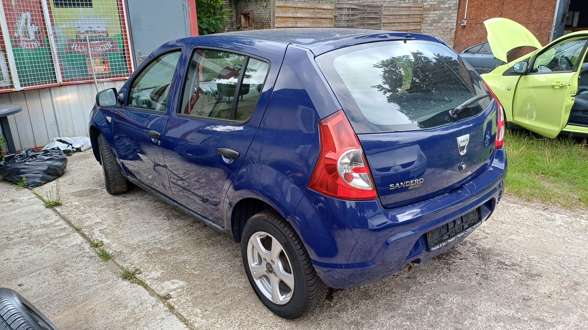 Dacia Sandero 2009r 1.4 MPI 116 tys.przebiegu