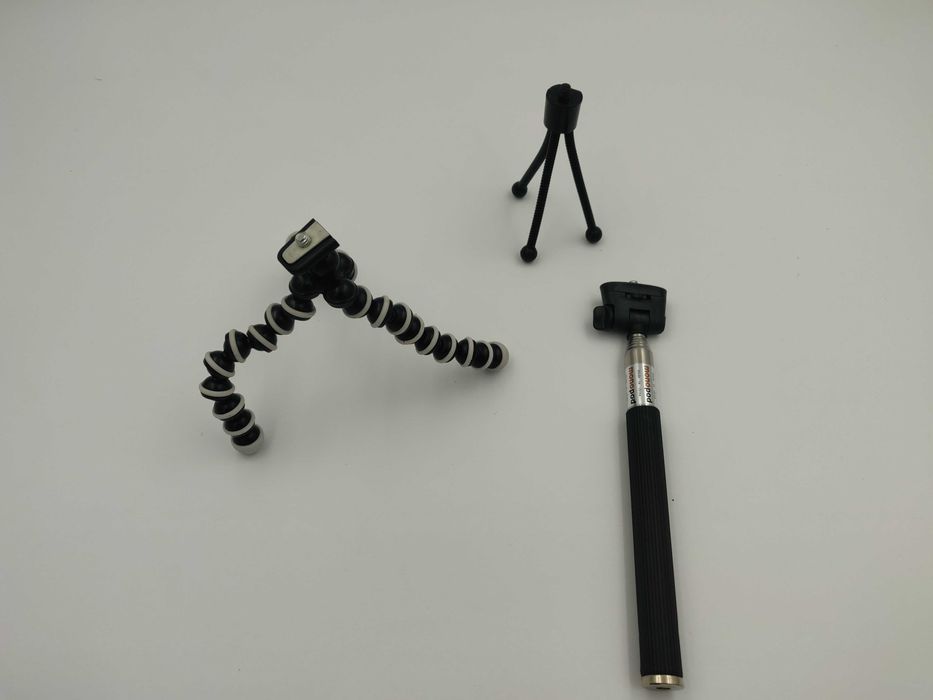 Akcesoria do GoPro, statywy, przylepki, uchwyty, bojka, złączki