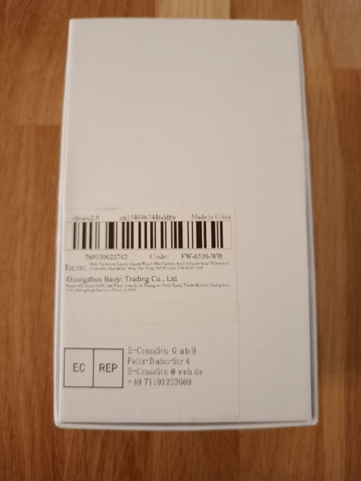 Zegarek męski Mark Fairwhale biały FW-6530-WB