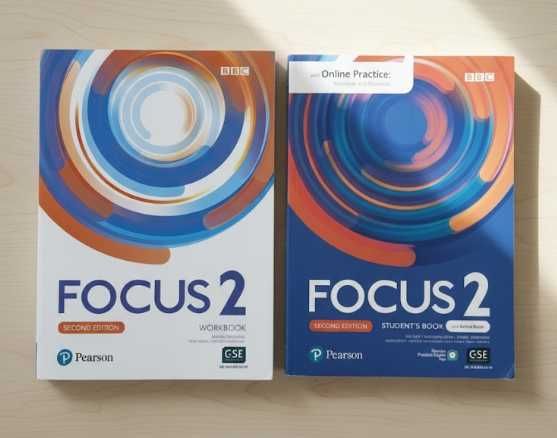 Комплект Focus 2 Students book, Workbook, English підручник+зошит