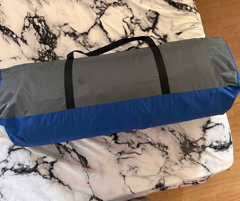 Nowy 2w1 Namiot Rodzinny Turystyczny Kempingowy 4 osobowy + GRATIS