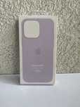 Plecki etui Silicone Case do Apple iPhone 14 Pro MagSafe lilowy