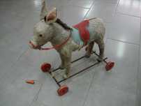 Burro brinquedo antigo ano 1940